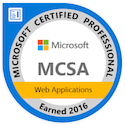 Microsoft Certified Solutions Associate (MCSA): Web Applications